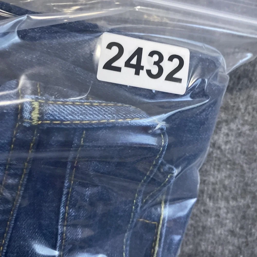 Levis 559 Jeans Mens 36x34 Blue Relaxed Straight Dark Wash‎ Denim 100% Cotton